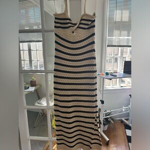 House of Harlow knitted maxi dress